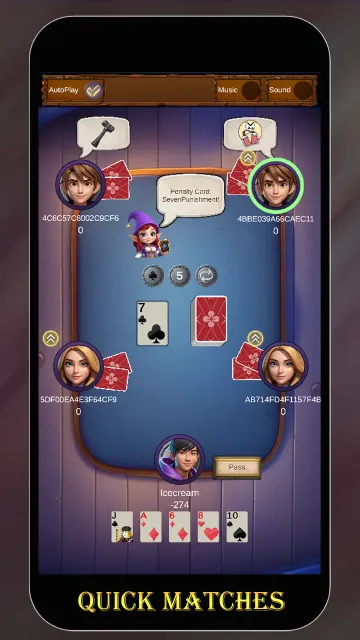 Dirty Seven: Online Card Game — Screenshots 3
