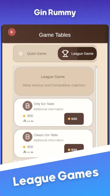 Gin Rummy: Classic Online Game — Screenshots 6