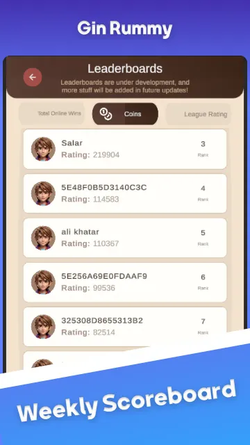 Gin Rummy: Classic Online Game — Screenshots 8